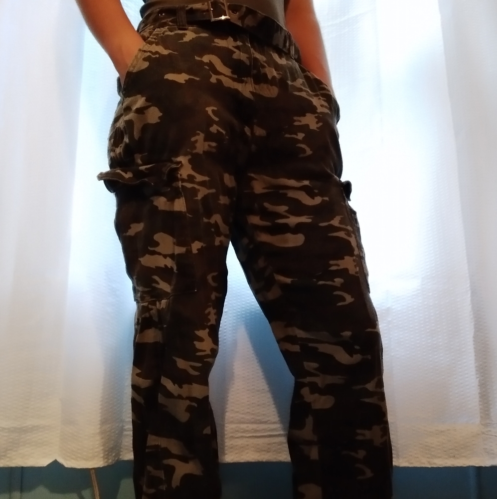 Almost Famous Camo Cargo Pants